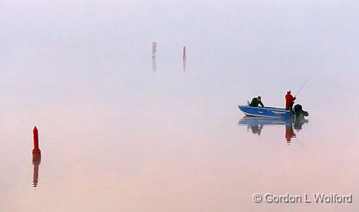 Foggy Dawn Fishers_14882.jpg - Photographed along the Rideau Canal Waterway near Smiths Falls, Ontario, Canada.